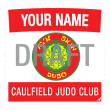 Load image into Gallery viewer, Custom Back Numbers For Judo