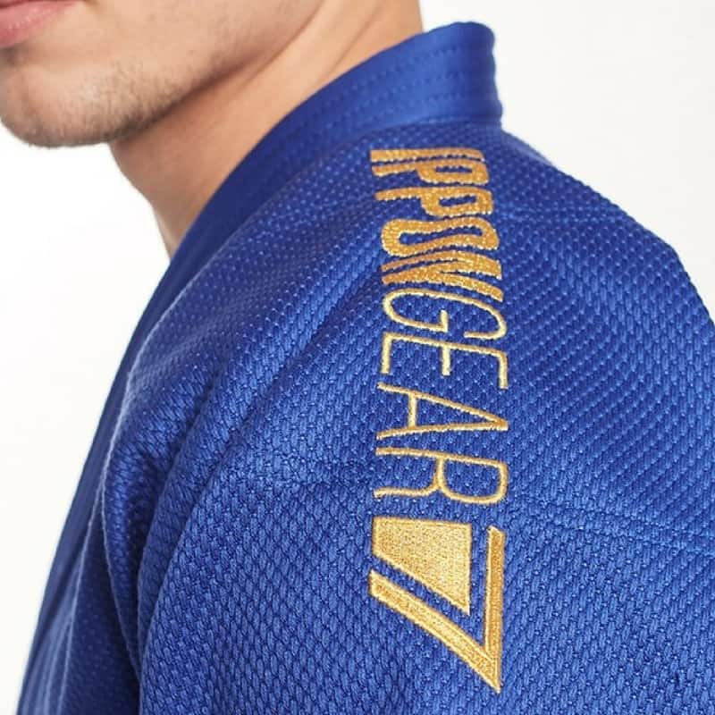 ippon gear fighter legendary Legend IJF Approved Judo Jacket Blue by IPPON GEAR | Dojo Mats 7/200