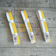DanRho Bi color White-Yellow Junior Belt Australia