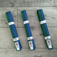 DanRho Green-Blue Junior Belt for Judo