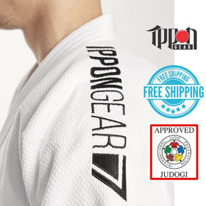 Ippongear IJF Approved Judo Gi White Jacket