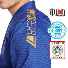 Load image into Gallery viewer, &quot;Legend&quot; IJF Approved Judo Gi Blue - Ippon Gear
